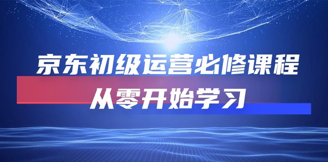 （10261期）京东初级运营必修课程，从零开始学习-枫客网创