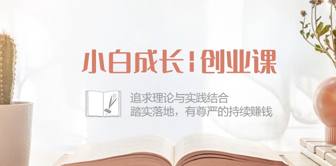 （10603期）小白成长|创业课：追求理论与实践结合，踏实落地，有尊严的持续赚钱-42节-枫客网创