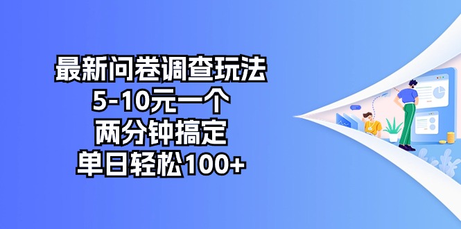 （10606期）最新问卷调查玩法，5-10元一个，两分钟搞定，单日轻松100+-枫客网创