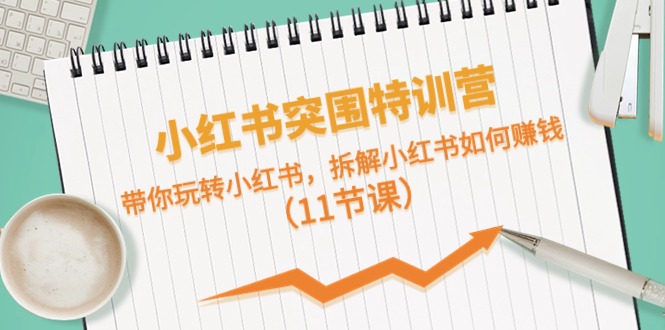 （10868期）小红书突围特训营，带你玩转小红书，拆解小红书如何赚钱（11节课）-枫客网创