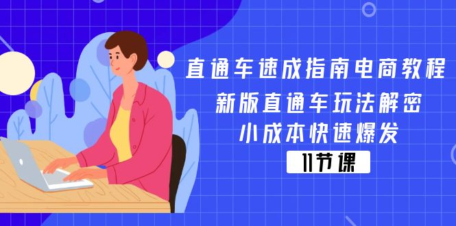 （11537期）直通车 速成指南电商教程：新版直通车玩法解密，小成本快速爆发（11节）-枫客网创