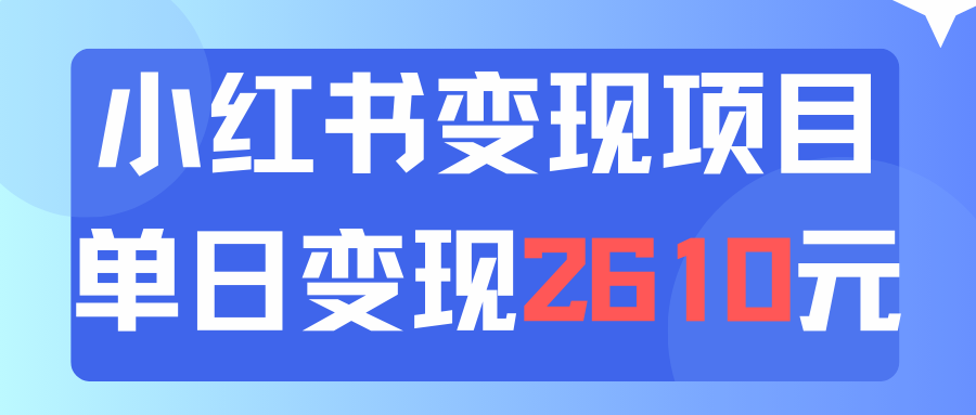 （11885期）利用小红书卖资料单日引流150人当日变现2610元小白可实操（教程+资料）-枫客网创