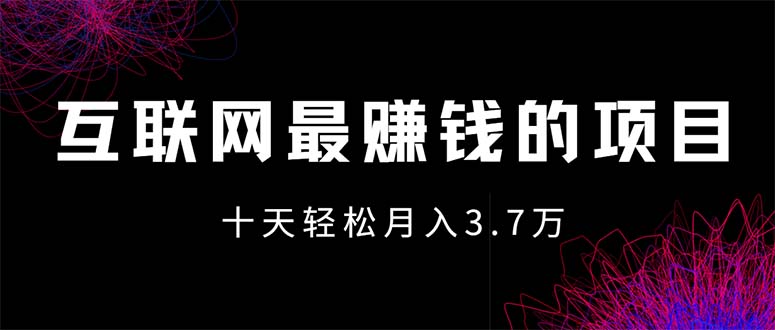 （12396期）互联网最赚钱的项目没有之一，轻松月入7万+，团队最新项目-枫客网创