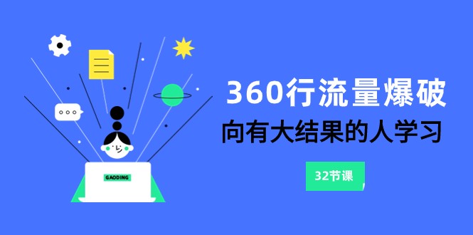 360行-流量爆破，向有大结果的人学习（更新58节课）-枫客网创