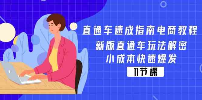 直通车速成指南电商教程：新版直通车玩法解密，小成本快速爆发（11节）-枫客网创