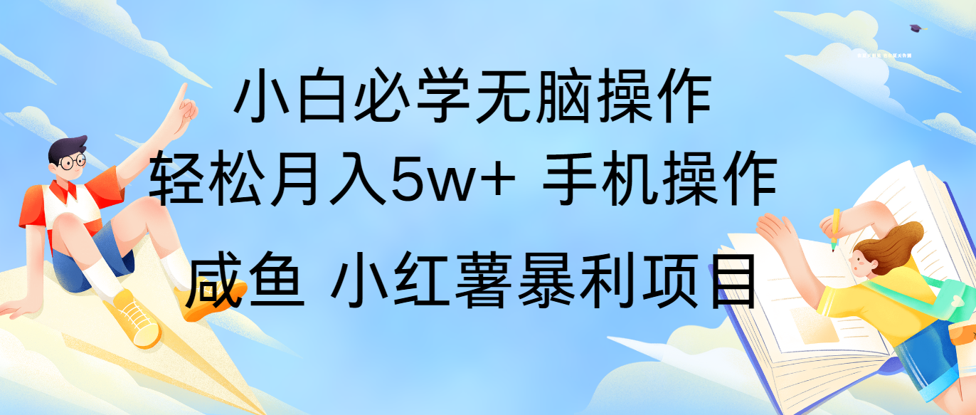 全网首发2024最暴利手机操作项目，简单无脑操作，每单利润最少500+-枫客网创