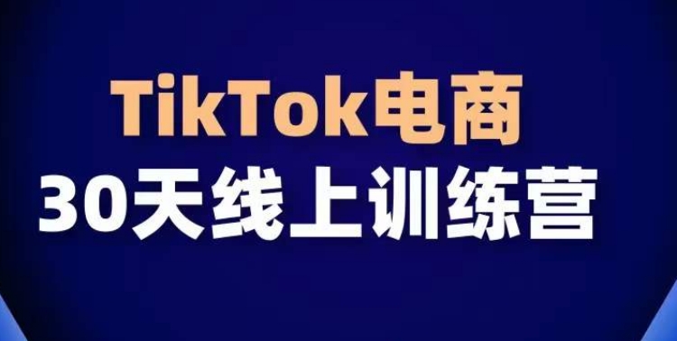 TikTok电商带货30天线上课，不可错过的全球流量洼地！-枫客网创