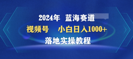 2024年视频号蓝海赛道百家讲坛，小白日入1000+，落地实操教程-枫客网创